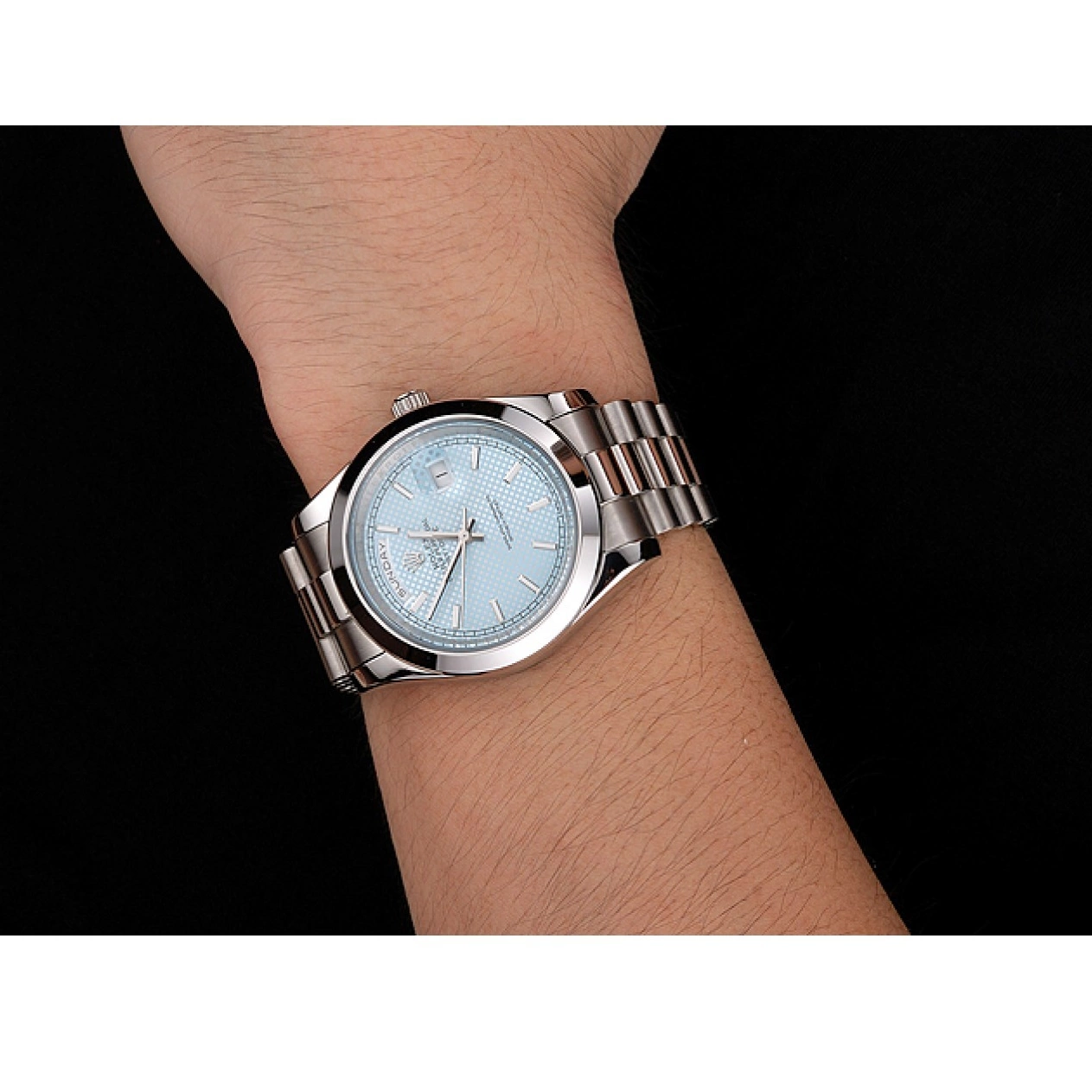 Good Copy Rolex Watches And Case Blue Date 40 Steel Rolex Stainless Ice Day Dial Bracelet 0518